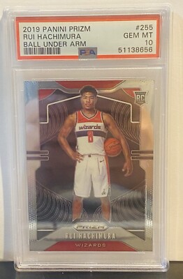 その他 2019 Rui Hachimura HOLO PSA 10 2019 Panini Prizm Rui Hachimura Rookie Variations #255 PSA