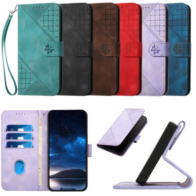 Leather Butterfly Wallet Phone Case For OPPO Reno 12 13 Pro 11F A80 A40 A79 A60