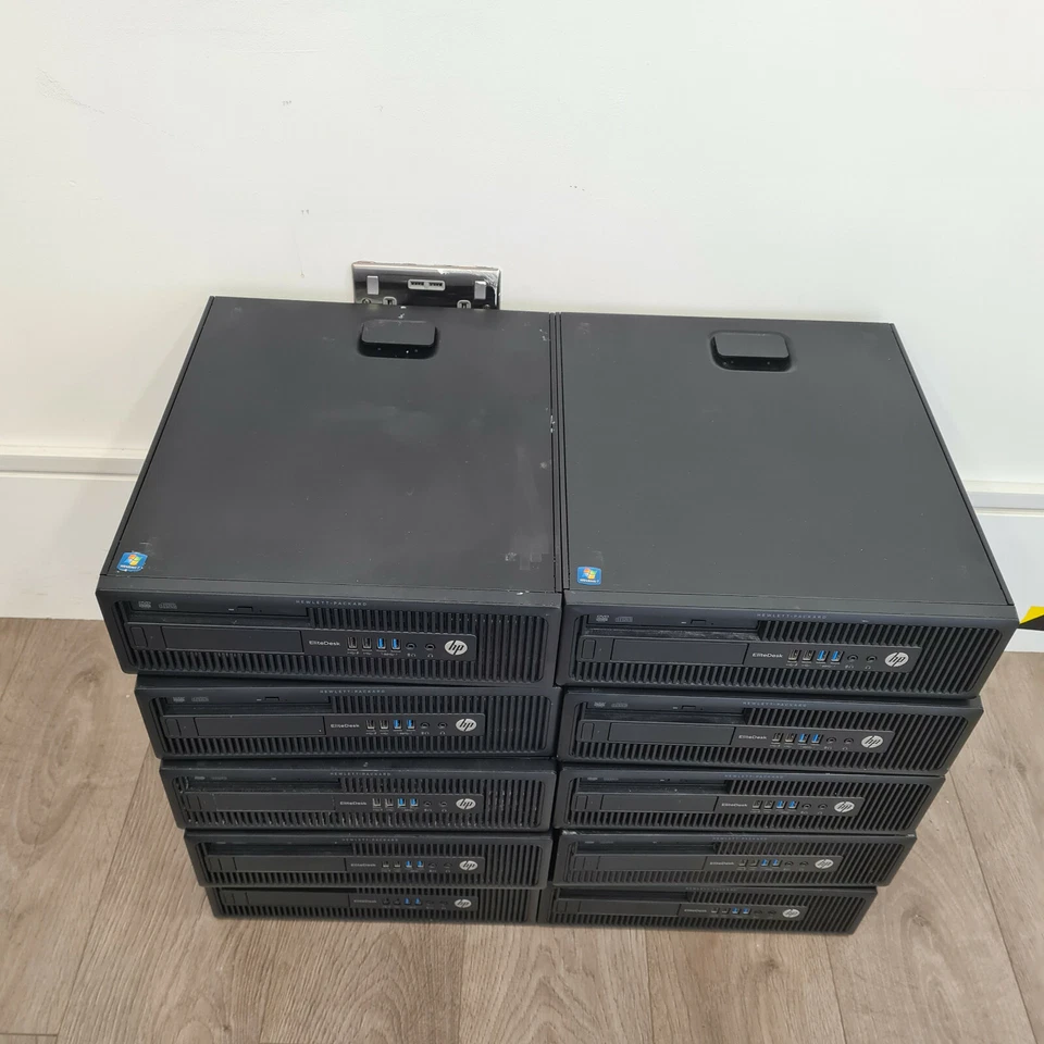 HP Elitesdesk 705 G1 SFF AMD A8 Pro 7600B R7 10 CMP  @3.1GHz 4GB Ram 128GB SSD   - Image 2 of 4