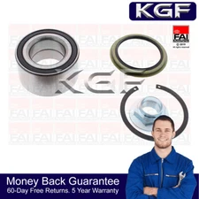 KGF Front Rear Wheel Bearing Kit Fits Mazda MX-5 1990-2005 323 1989-2004