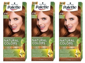 Schwarzkopf Palette 270 Natural Light Copper Permanent Hair Dye