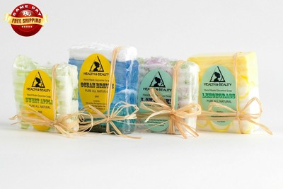  SOAP BAR HAND MADE NATURAL by H&B Oils Center MOISTURIZING BODY & SKIN 100%PURE