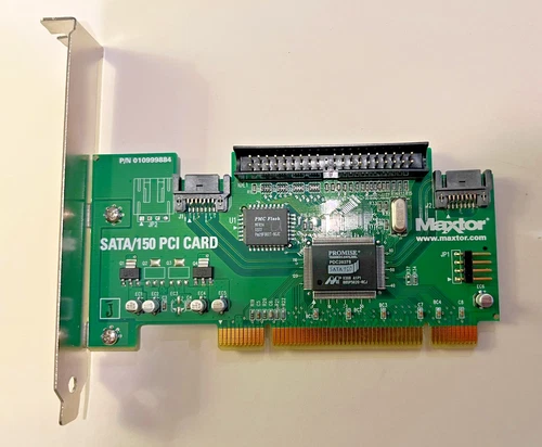 Maxtor SATA 150 TX2 Plus SATA + IDE ATA Controller Card  PDC20375 3 Port
