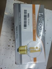 LED Edison Bulb 6w Clear, 4000k, Box of 6, NEW.. dimmable