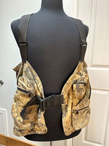 VTG BUCKLICK CREEK Turkey Hunting Vest Large / XL Realtree Advantage Timber Seat