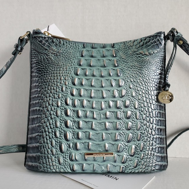 green brahmin crossbody