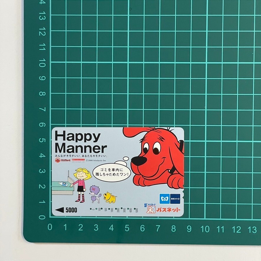 Clifford Collaboration Train Phone Card Vintage Limited Japan
