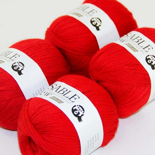 WOOL 4X50gr Super Warm Pure High Cashmere Blankets Rugs Hand Crochet Yarn 06