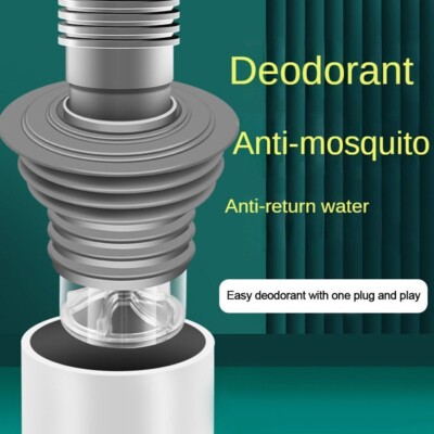EnixwH 4 Scarico Doccia, Silicone Piletta Doccia A Pavimento, Tappo Doccia Antiodore Antiodore, Scarico A Pavimento Per Doccia, Per Bagno Giardino Lavanderia (5,5 × 6,5 CM - 9