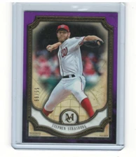 2018 Topps Museum Collection Amethyst #41 Stephen Strasburg /99 - NM-MT