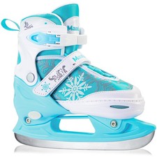 Girl's Adjustable Ice Skates Kids Ice Hockey Skates for Girls Boys Youth ...