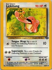 Pokemon TCG Lickitung 38/64 Jungle LP on eBay