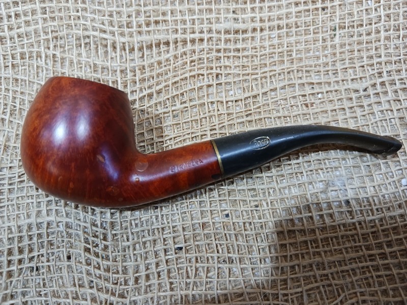 Vintage briar prince bent tobacco pipe