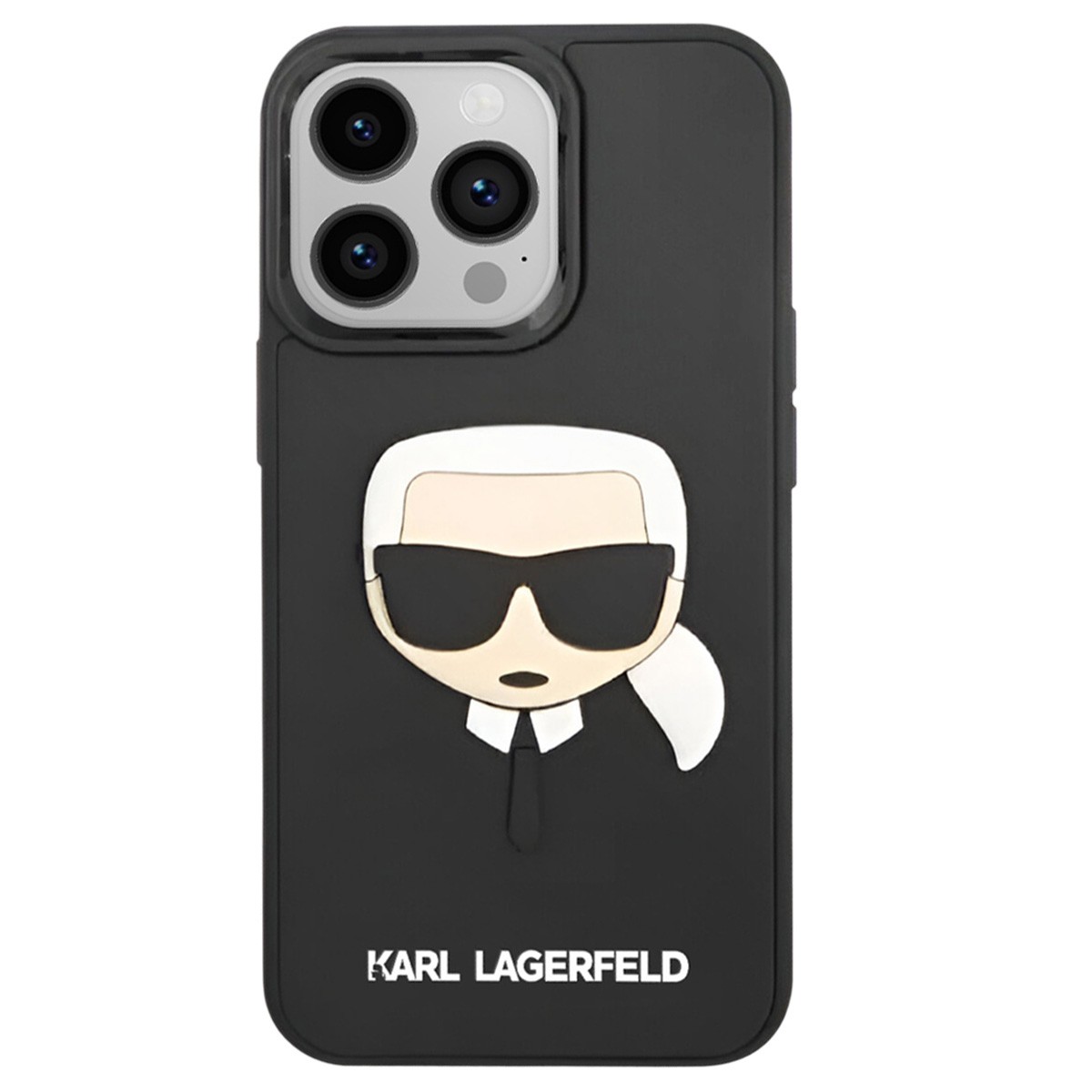 Accessoire Karl Lagerfeld pour iPhone 14 Pro coque de protection motif 3D