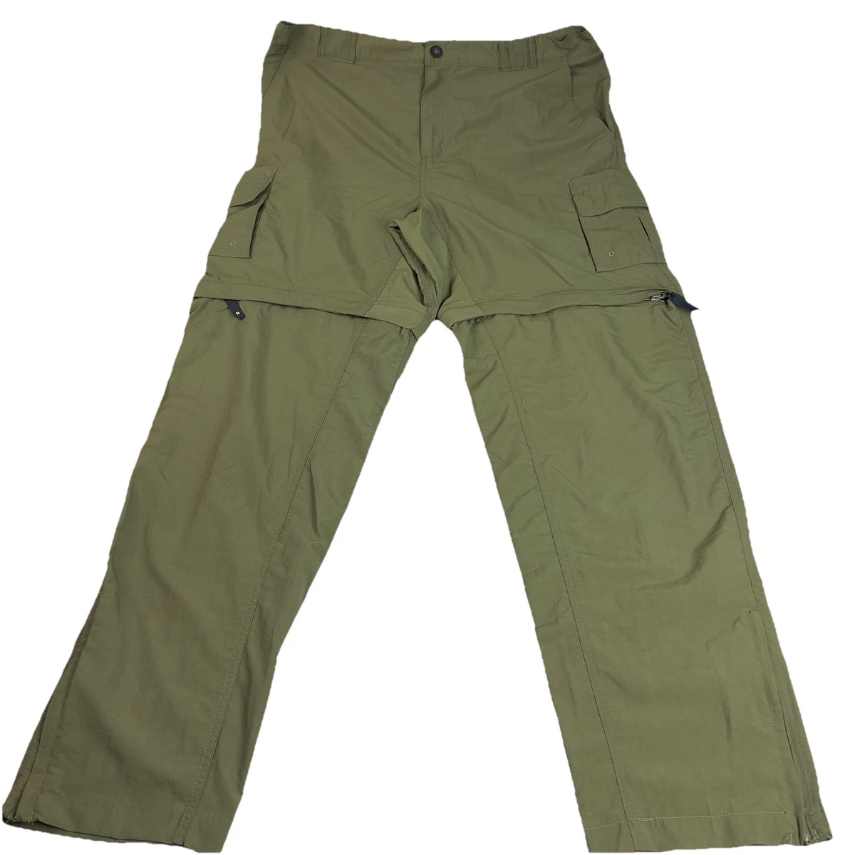 Pantalon De Pêche Convertible Magellan Fish Engin – Homme – Taille S – Vert Cargo Hydrofuge