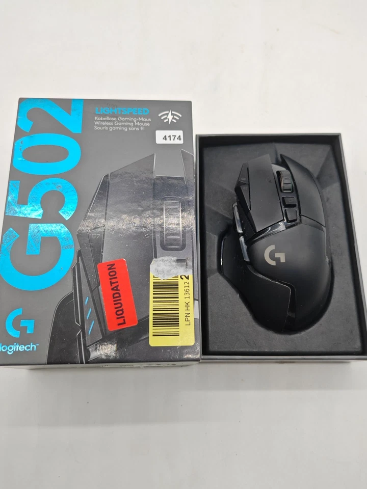 Logitech G502 LIGHTSPEED kabellose Gaming-Maus mit HERO 25K DPI Sensor, Wireless - Bild 4 von 4