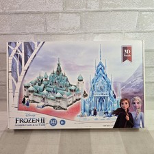 Disney Frozen II Arendelle Castle Ice Castle 3D Puzzle 343 Pcs Age 8 NEW
