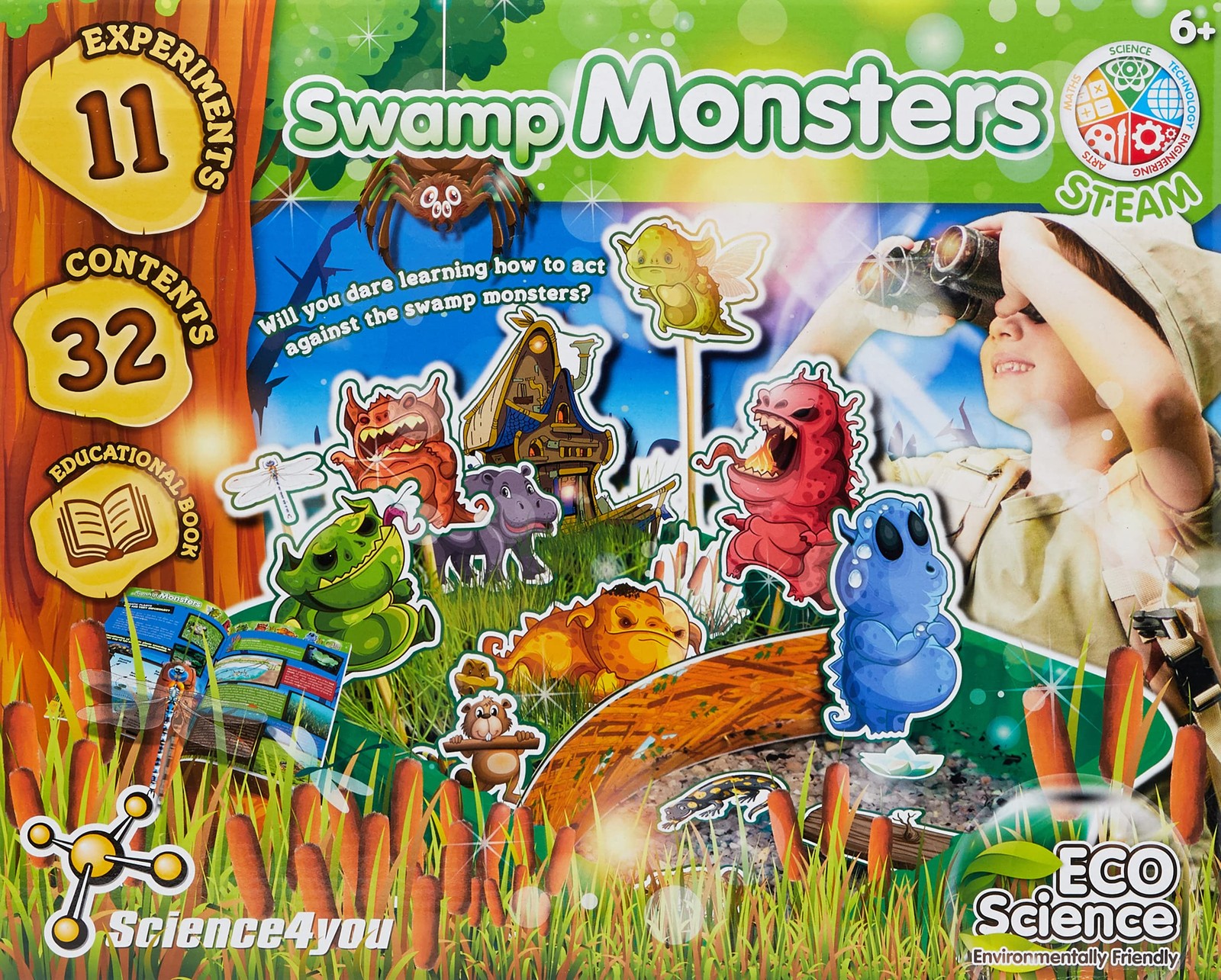 Наука 4. Вы, болотные монстры, Эколого-научный полигон