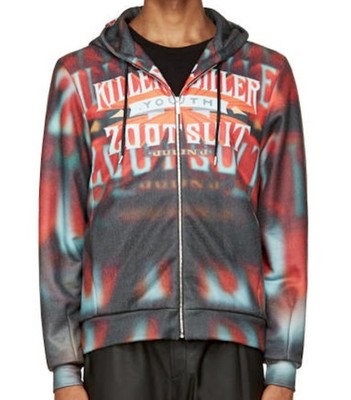 WOW! New Tags Juun.J ''Killer Diller'' zip front Hoody sz 46 US small $720