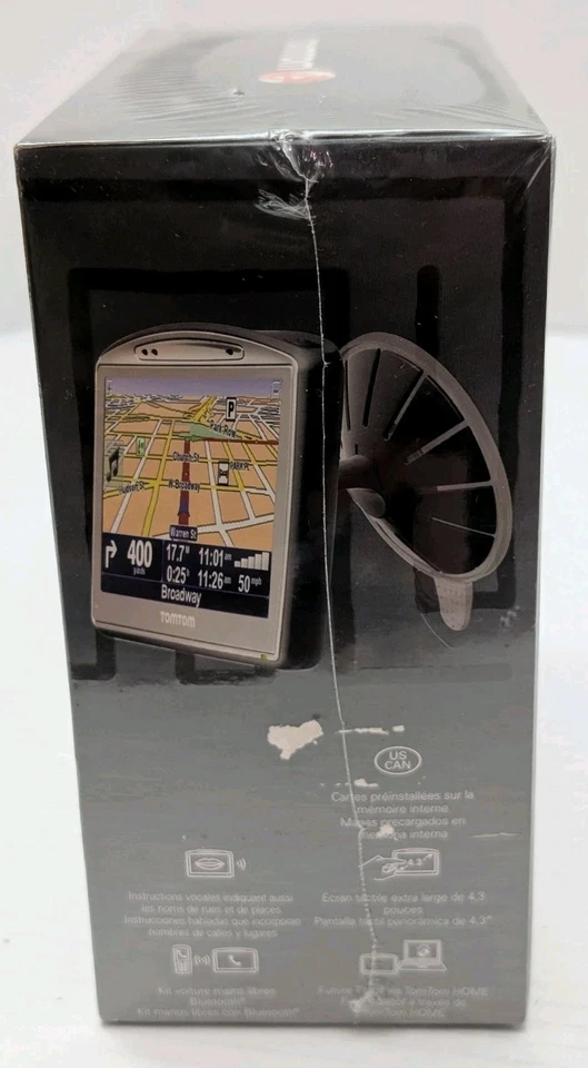 NEW TomTom GO 720 Portable GPS Navigator Unit Set in Box tom Bluetooth music 4.3 - Image 4 of 4