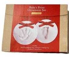 Kate  Milo Baby's Hand Foot Print Ornament Brand New