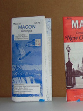 1983 Street map of Macon Georgia 1983 Street map of Macon Georgia