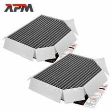 2x Innenraumfilter Aktivkohlefilter für Mercedes-Benz W461 W463 R230 R199 Puch