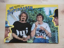 Gottschalk & Krüger autograph signed A4 cinema poster lobby card the super noses