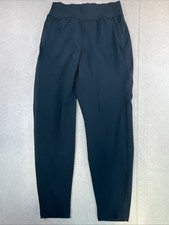 Athleta Run With It Pants Women s Green Sz Small Pull On