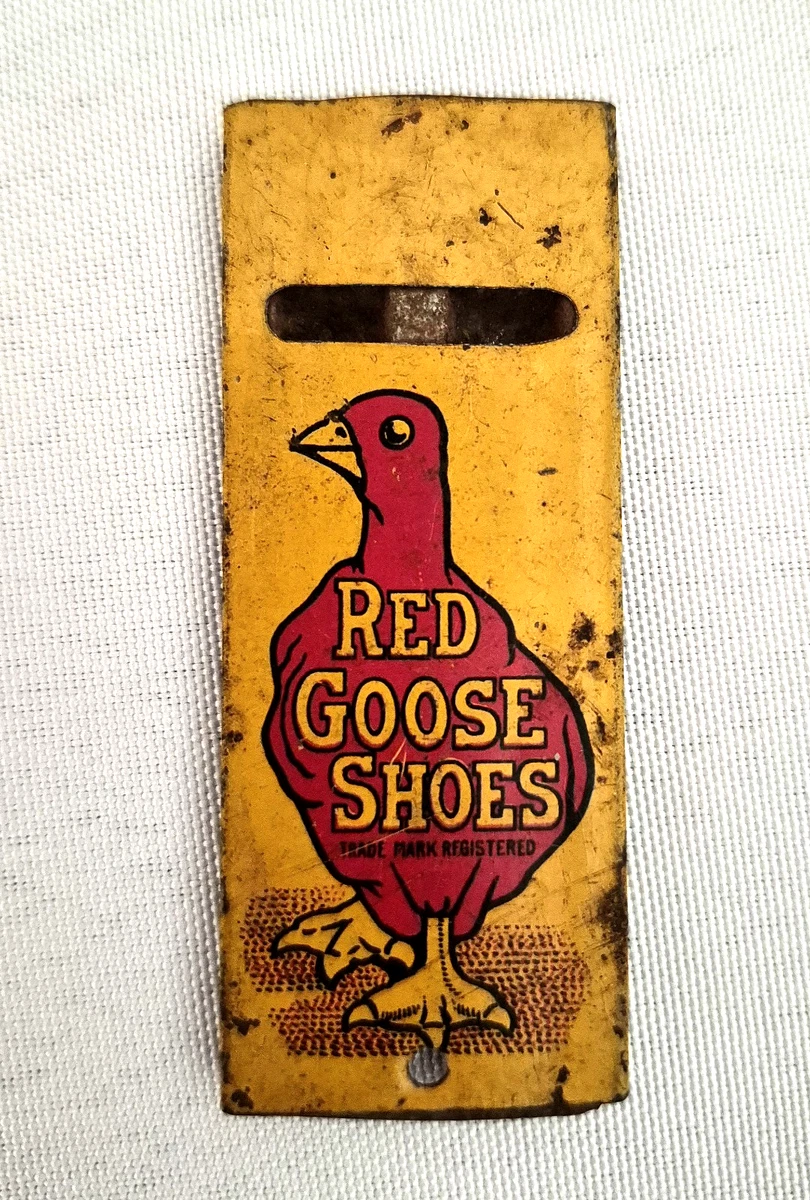1940s RED GOOSE SHOES アドバタイジング オブジェ 置物 ADVERTISING 