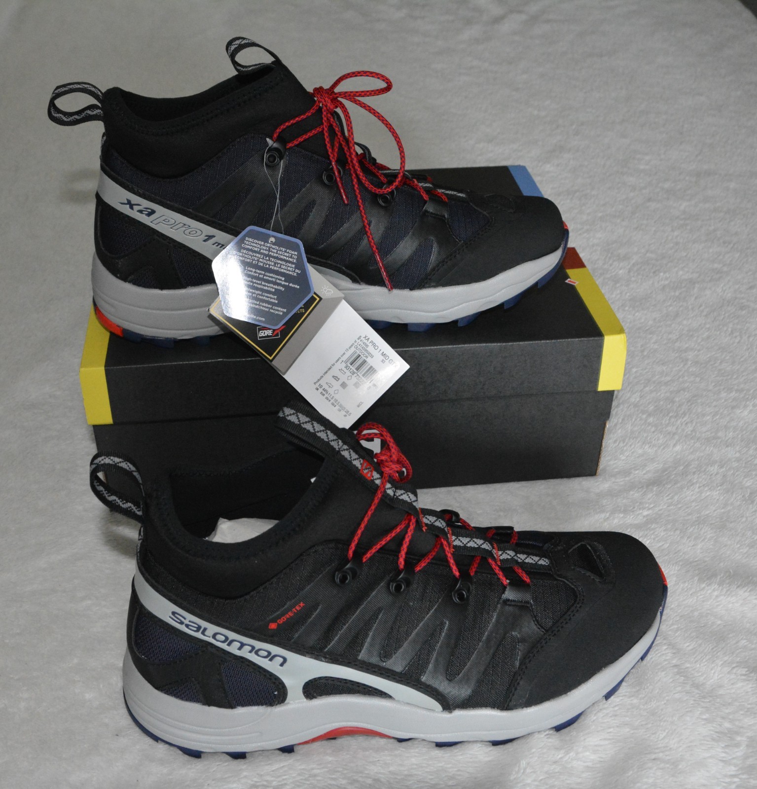Scarpe da trekking unisex Salomon XA Pro1 Mid GTX uomo 10 5 donna 11 5