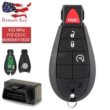 Diy Programmer Remote Key Fob For 2009 2010 2011 2012 Dodge Ram 1500 2500 3500