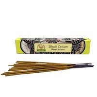 Namaste Schwarz Opium Masala RäUcherstäBchen 15G Mandala Von Aw Gifts