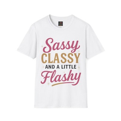 Sassy Classy T-Shirt, Fun Gift for Her, Casual Fashion, Summer Wear, [...]