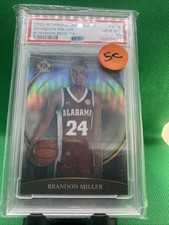 2022-23 Bowman Chrome U Brandon Miller Invicta #BI-14 PSA 10