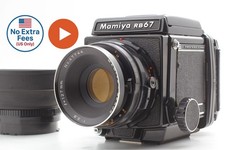     Near MINT w/ Hood Mamiya RB67 Pro Sekor 127mm f3.8 120 Film Back From JAPAN