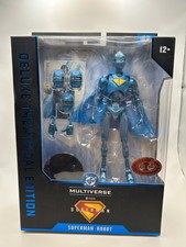 McFarlane DC Multiverse Superman Robot Deluxe Theatrical Platinum Edition NEW