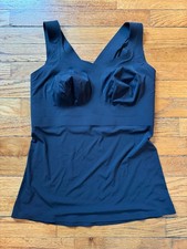 Evelyn  Bobbie Womens The Smoothing Bra Camisole Black size L Wireless