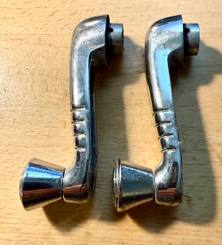 Manivela de ventana Mercury 1949 1950 manijas de bobinadora 49 50 Merc Resto Rod # 7803 Fomoco Foto 3 de 4