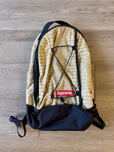 Sac à dos Supreme 13SS Croc beige