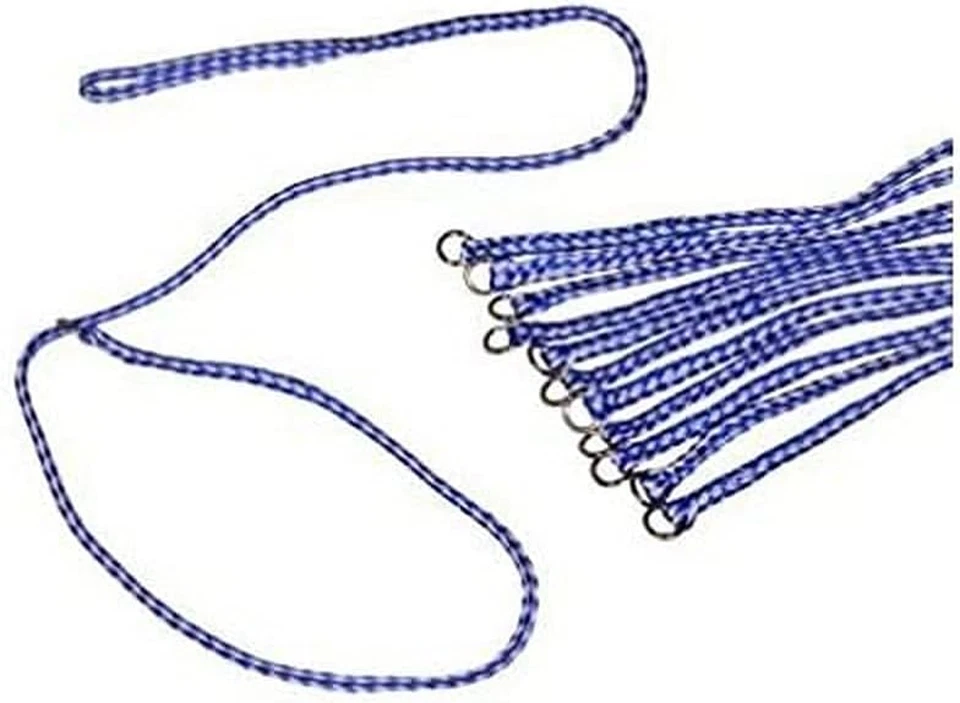 Cuerdas trenzadas resistentes extra fuertes duraderas para gatos y perros, correa de cuerda trenzada resistente de deslizamiento rápido, fácil Foto 3 de 4