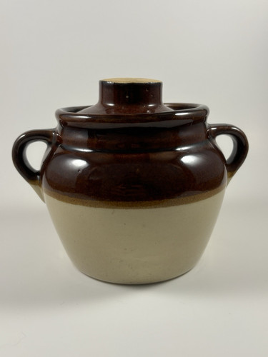 Early 20th Century Antique Monmouth Pottery Stoneware Pot (pre 1930s)