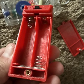 K'NEX Motor Power Pack Tethered Short Cable Red Clear Multi Color Fwd Rev KNEX 