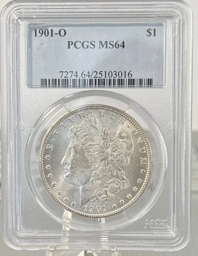 1901-O Morgan Dollar  PCGS MS 64 .