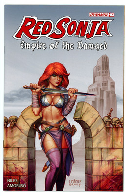 Red Sonja Empire of the Damned #3  -  Cover B  .  Linsner  variant    NM