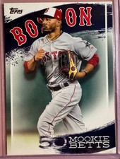 2019 Topps #MB-21 Mookie Betts Mookie Betts Star Player Highlights MLB Baseball