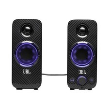 JBL Quantum Duo PC Gaming Speakers Bluetooth RGB Lights 100-240V Samsung / NEUF