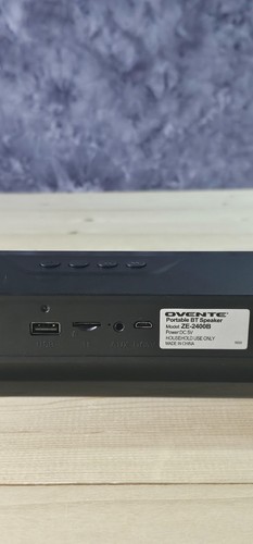 Ovente Tragbarer Bluetooth Lautsprecher ZE-2400B - Bild 10 von 14