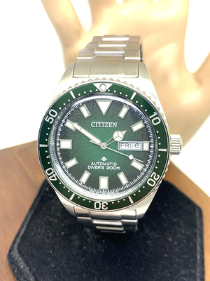 Citizen Men's Watch NY0121-50X Promaster Automatic Diver Green