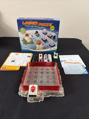 Lazer Maze Jr Science Logic Game Thinkfun Juniors STEM Toy Complete Creative Kid
